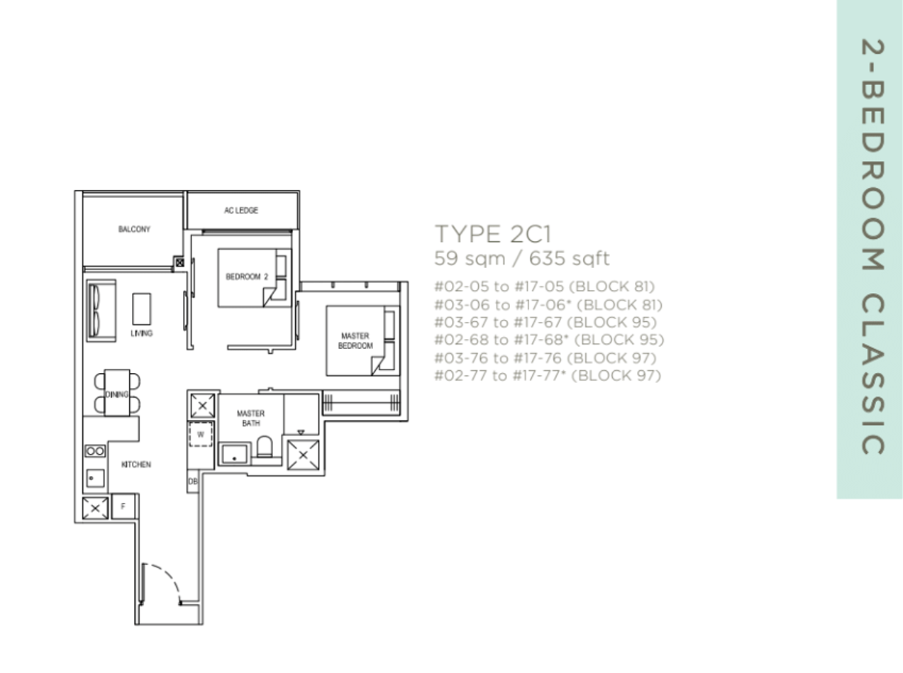 The Florence Residences Floor Plan