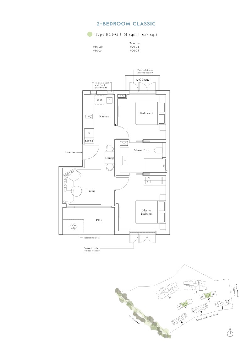 Avenue South Residence Floor Plan