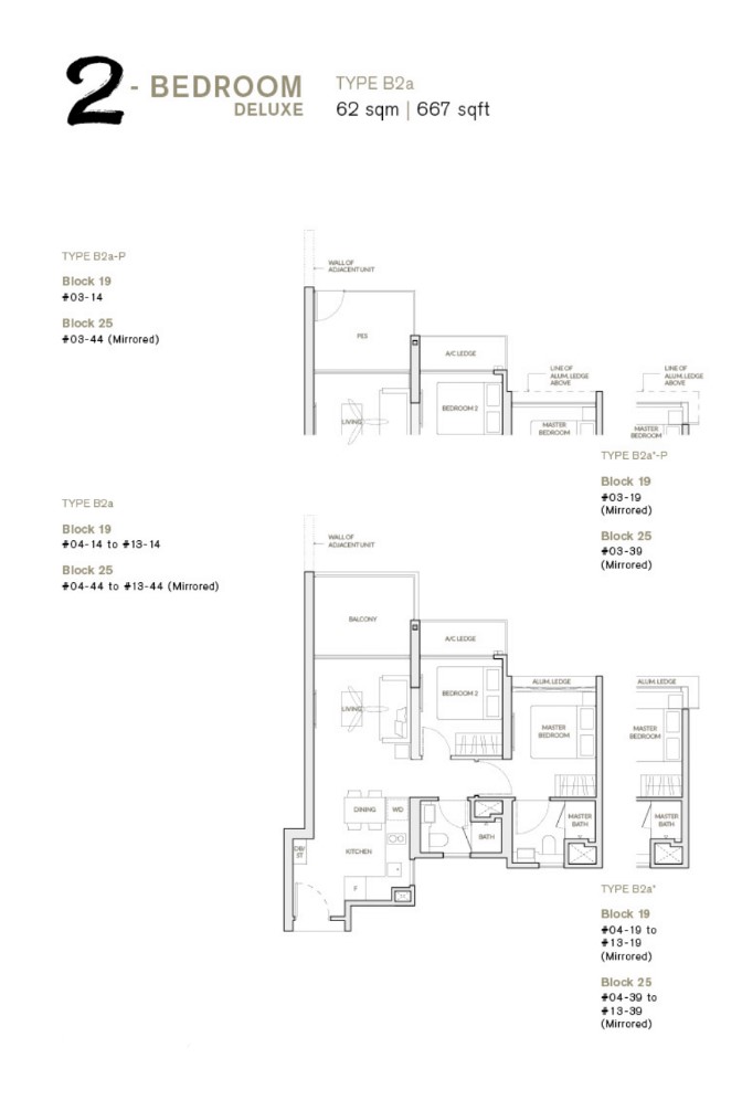 The Woodleigh Residences Floor Plan