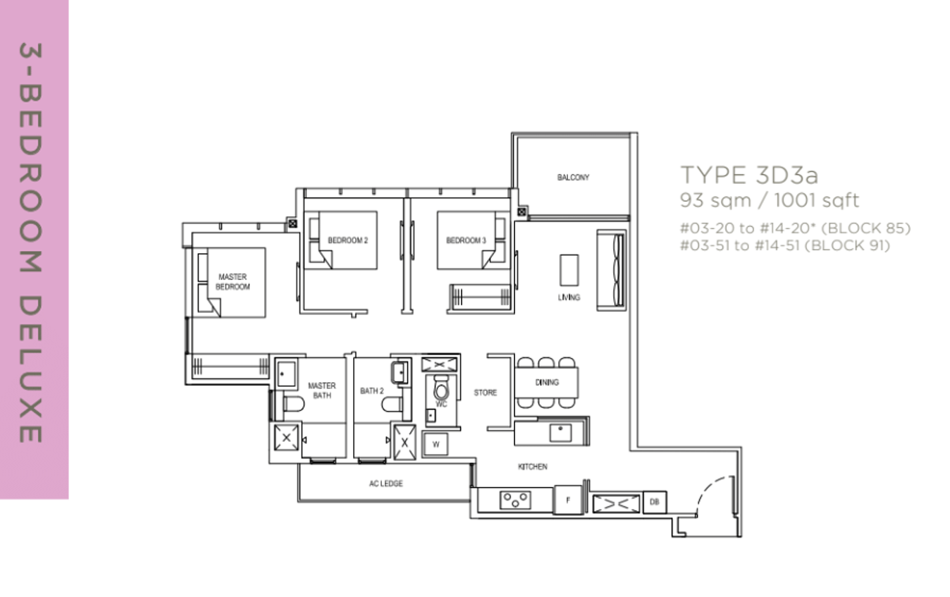 Normanton Park Floor Plan