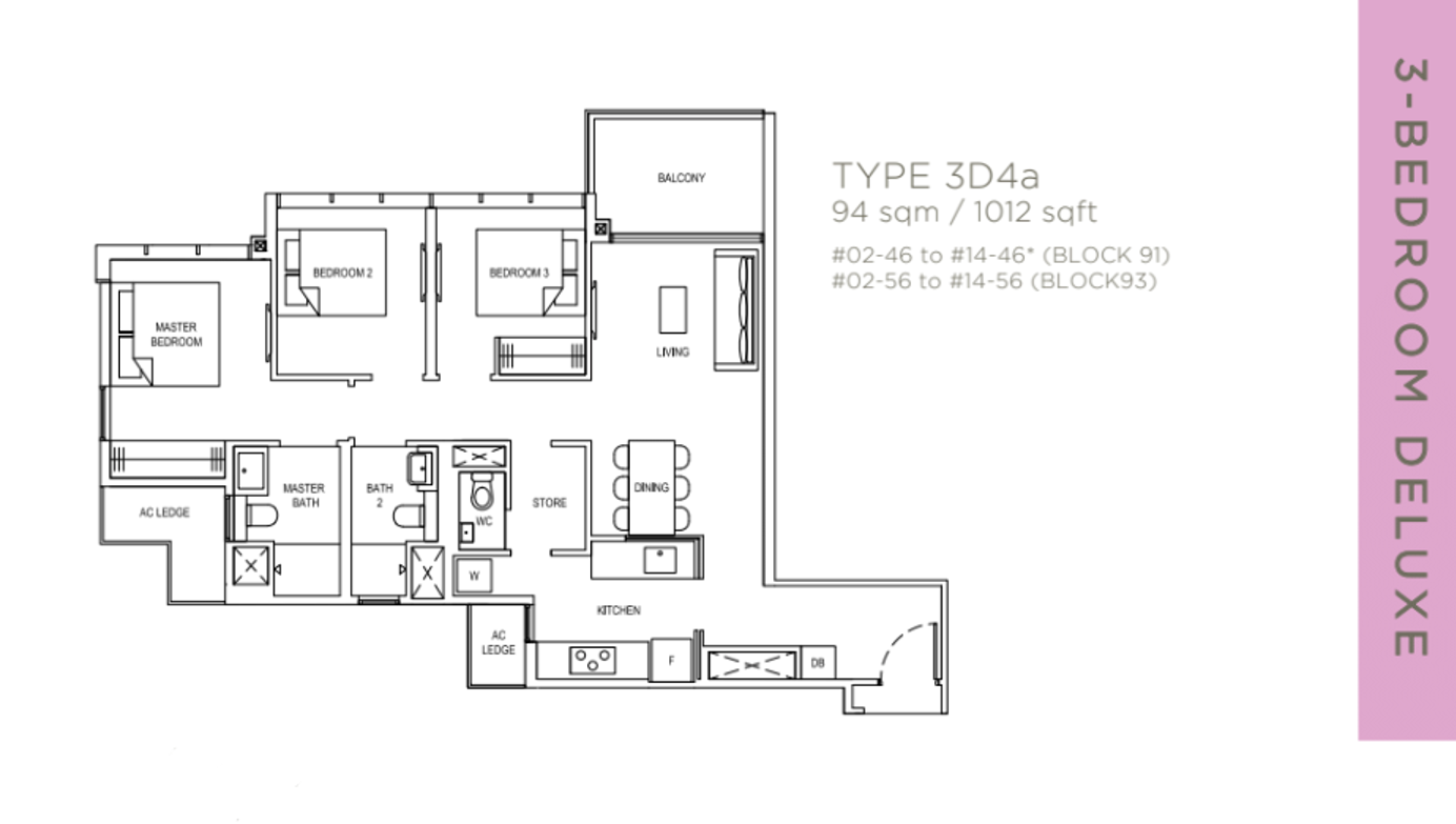 Normanton Park Floor Plan