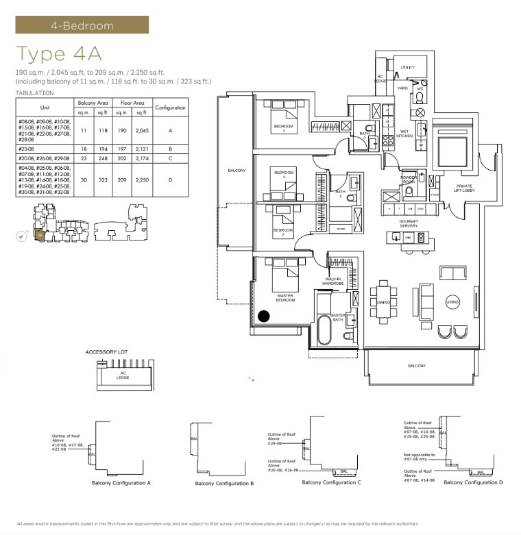 Marina One Residences Floor Plan