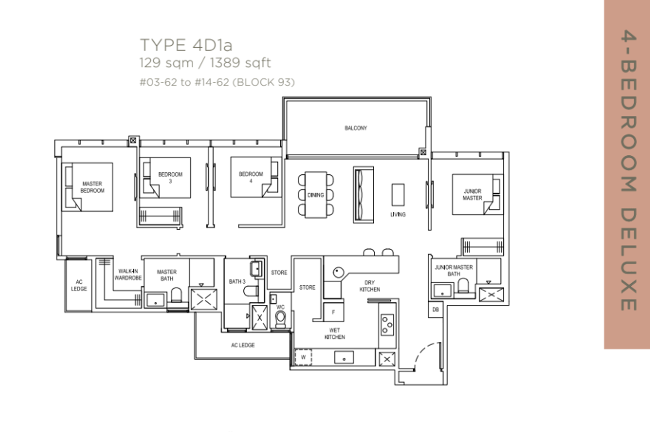 Normanton Park Floor Plan