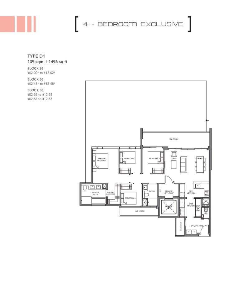 Leedon Green Floor Plan