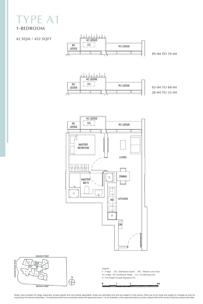 One Bernam Floor Plan