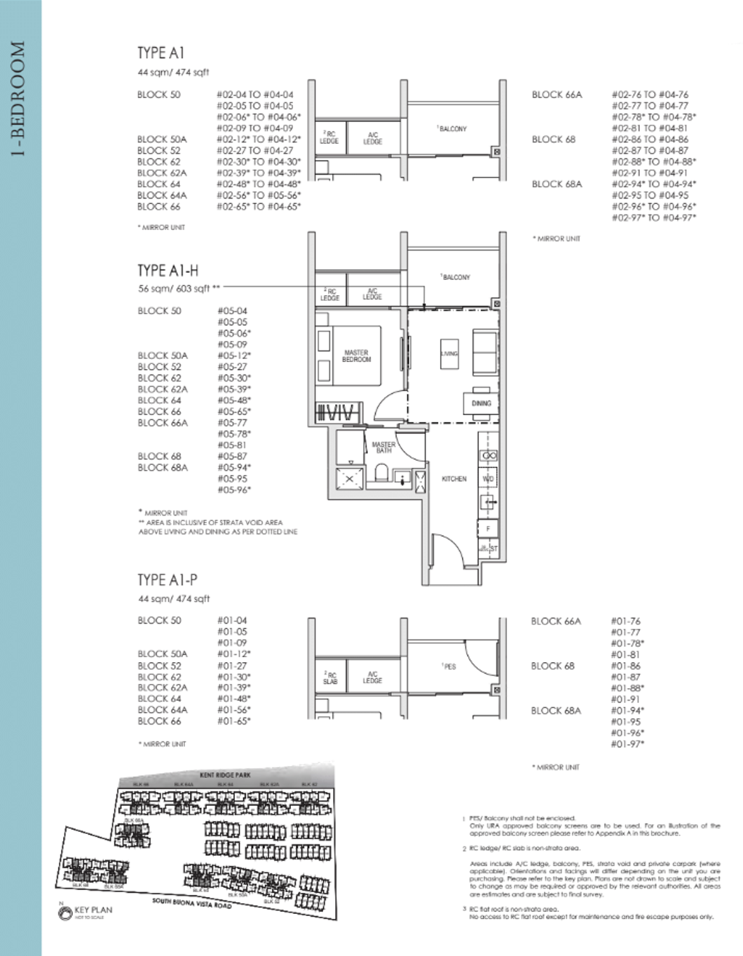 Kent Ridge Hill Residences Floor Plan