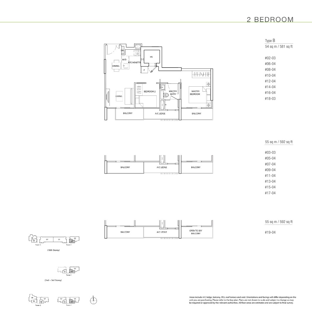 The Line Floor Plan