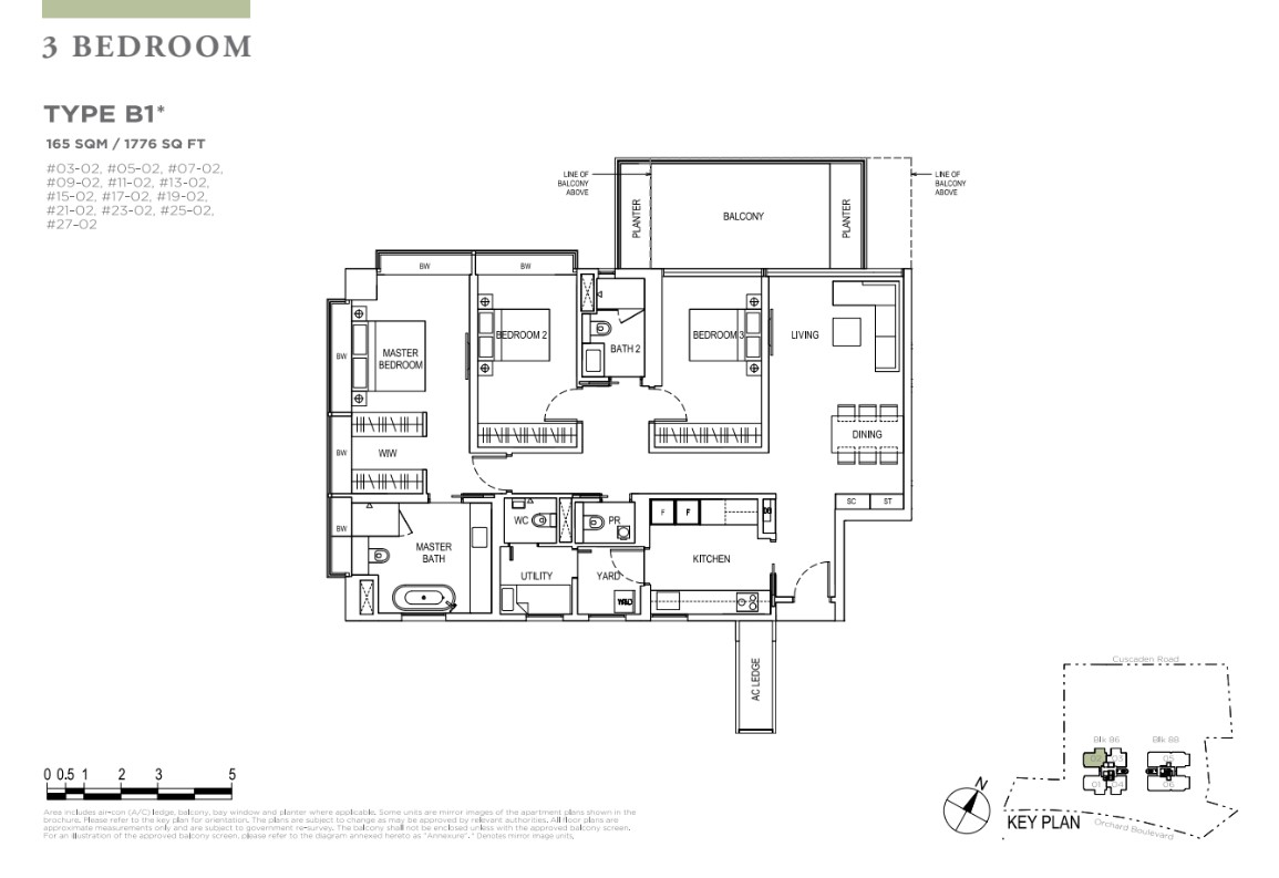 Boulevard 88 Floor Plan