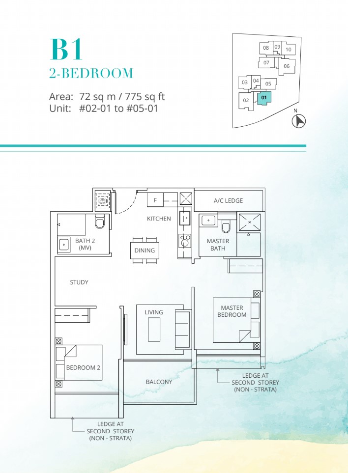 Casa Al Mare Floor Plan