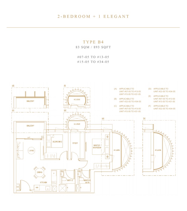 Klimt Cairnhill Floor Plan