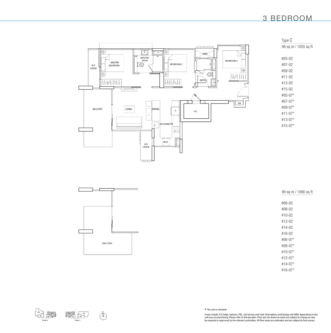 The Line Floor Plan