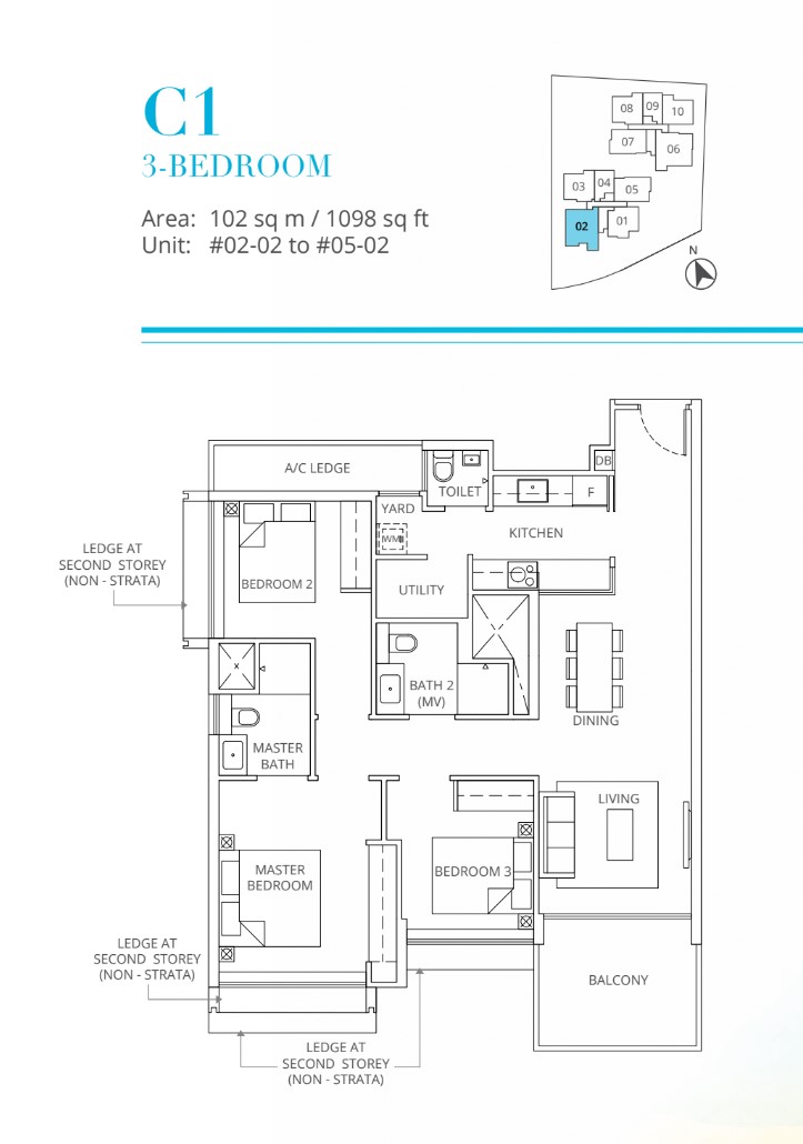 Casa Al Mare Floor Plan