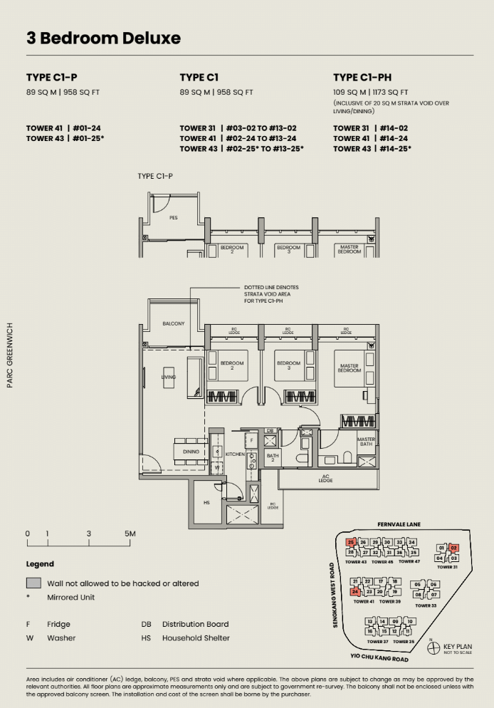 Parc Greenwich Floor Plan