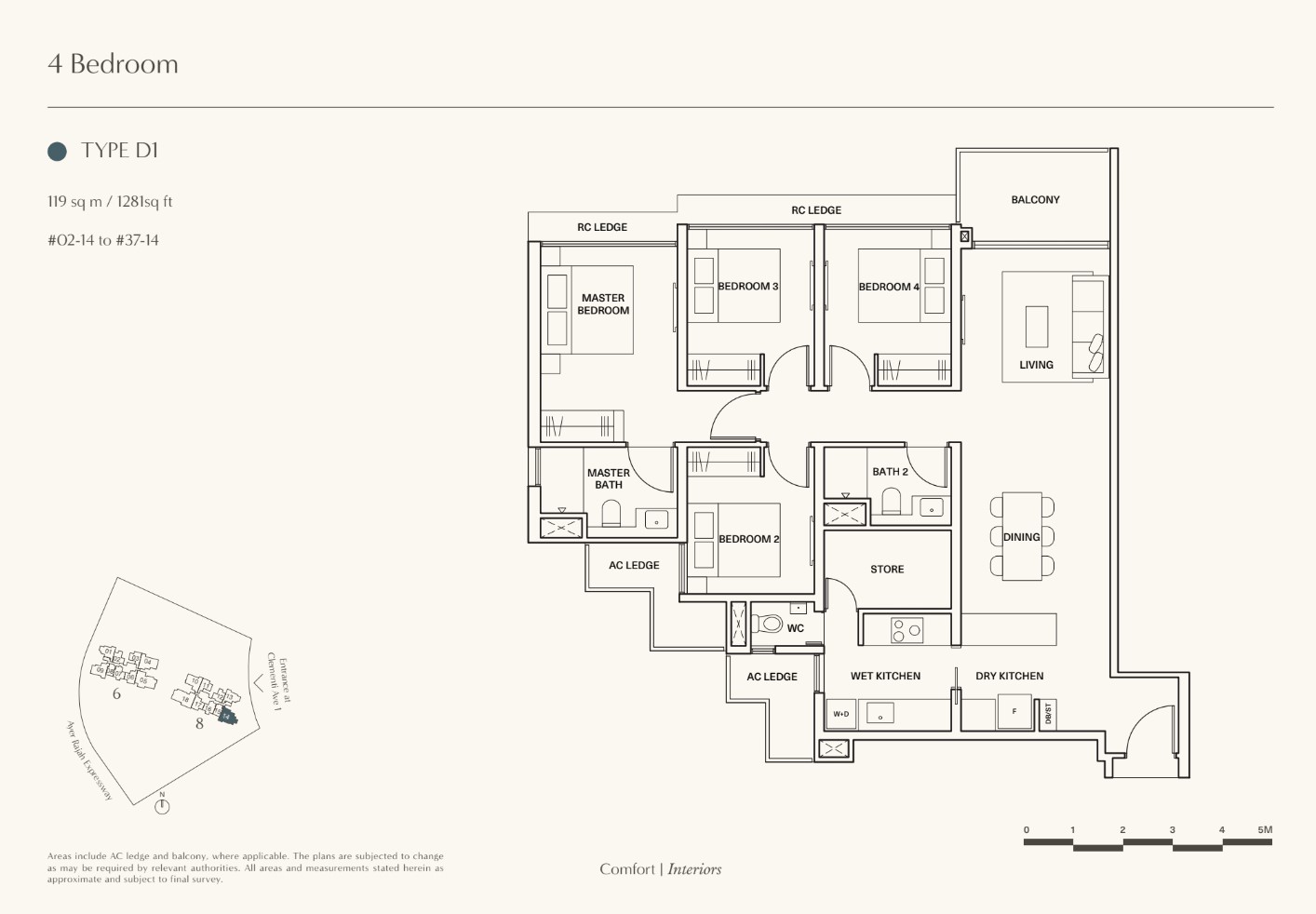 Clavon Floor Plan