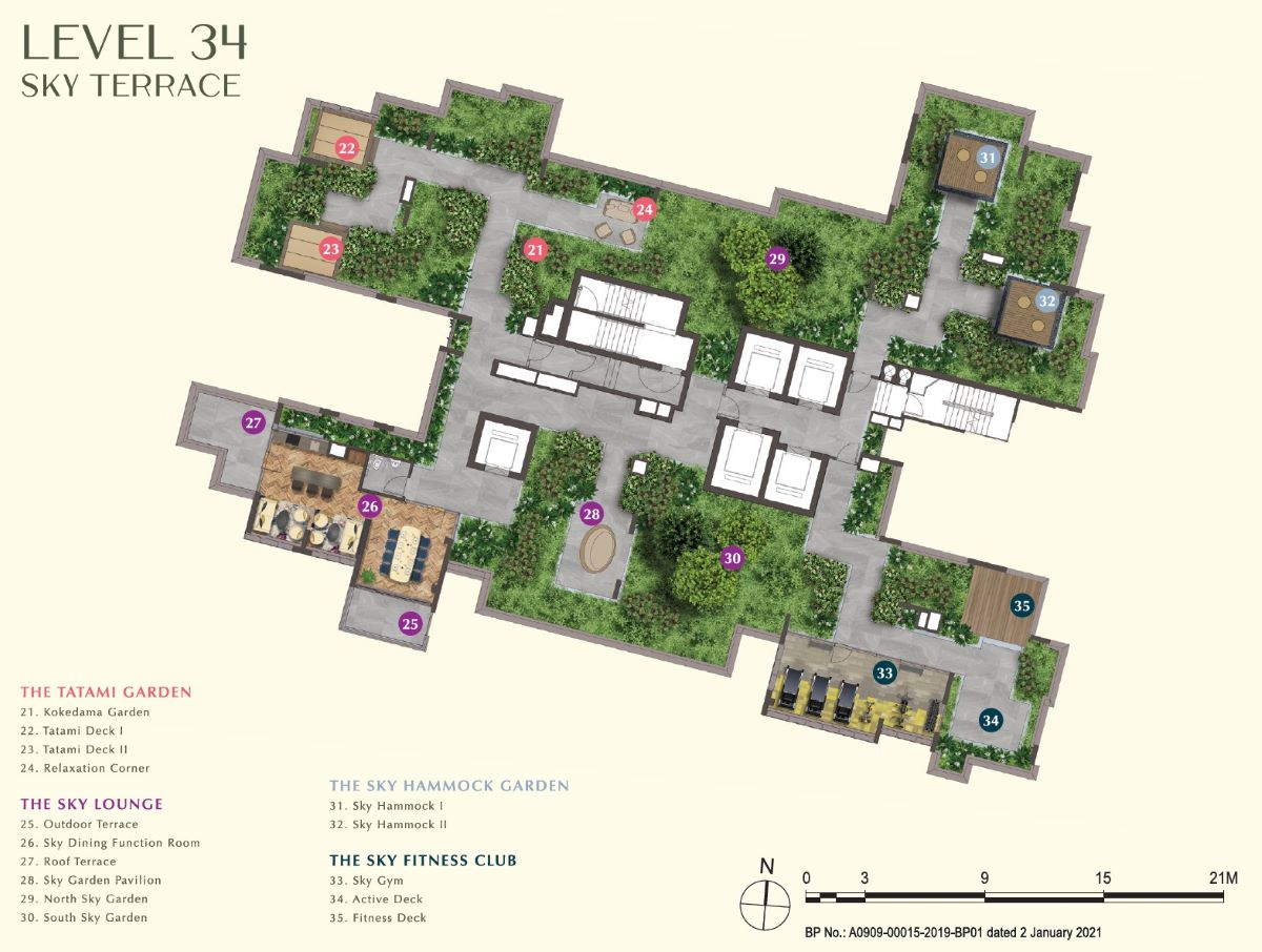 One Bernam Site Plan