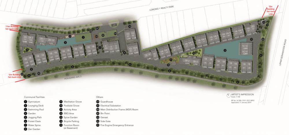 Parkwood Collection Site Plan