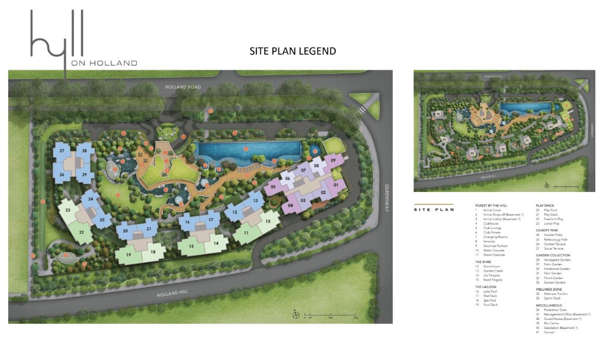 Hyll on Holland Site Plan