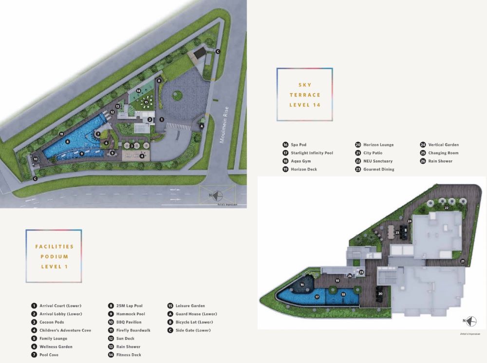 Neu at Novena Site Plan