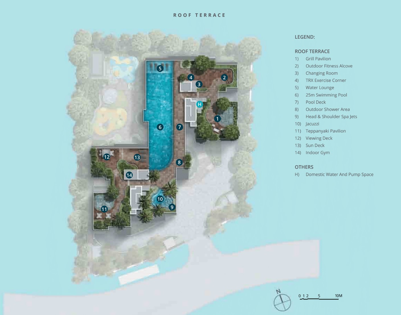 Casa Al Mare Site Plan