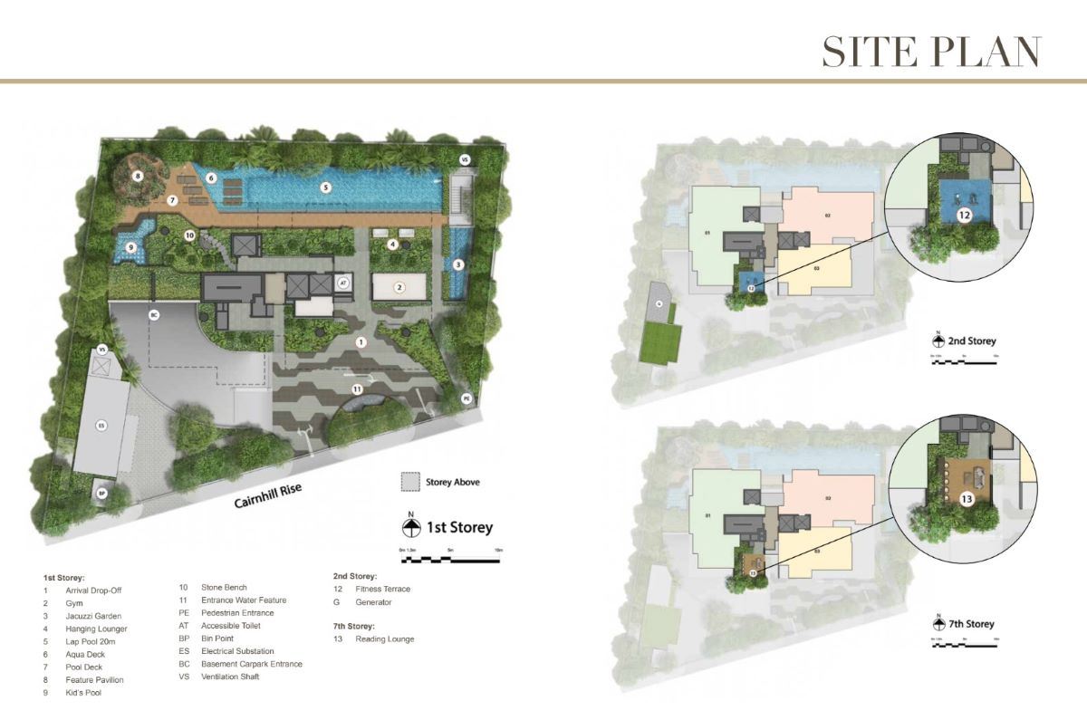 Normanton Park Site Plan