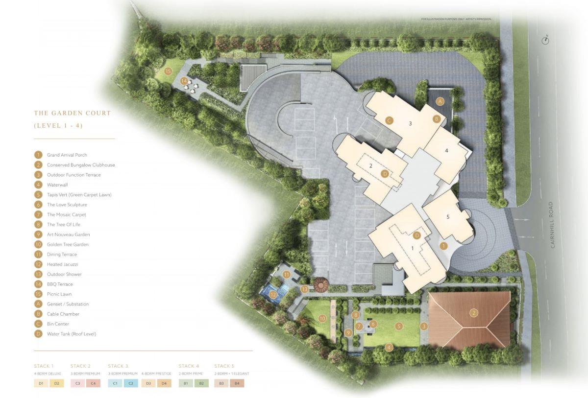 Klimt Cairnhill Site Plan