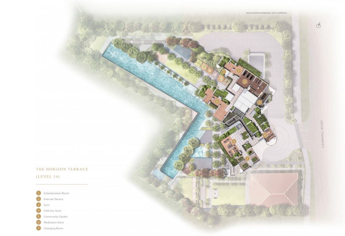 Klimt Cairnhill Site Plan