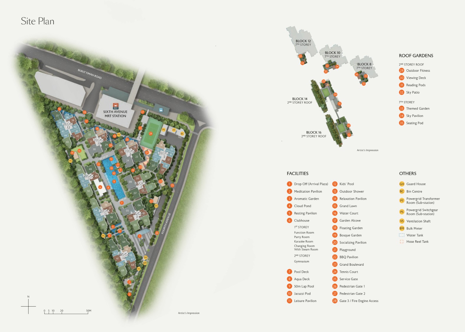 Fourth Avenue Residences Site Plan