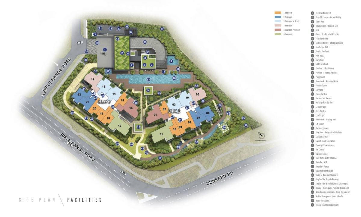 Mayfair Modern Site Plan