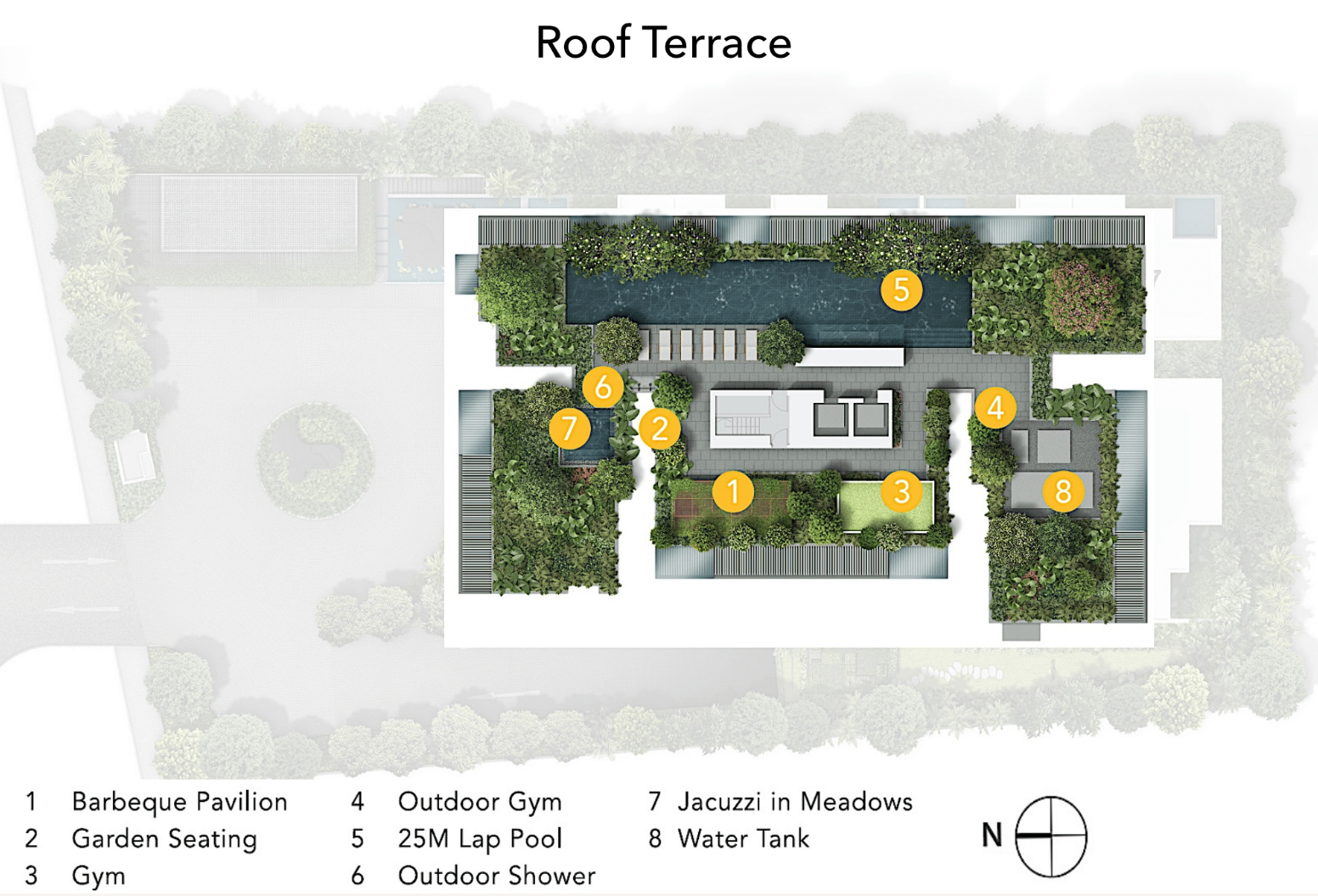 Jervois Prive Site Plan