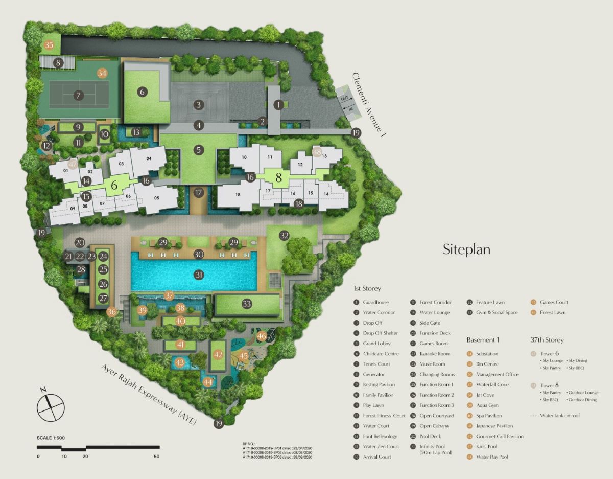 Clavon Site Plan