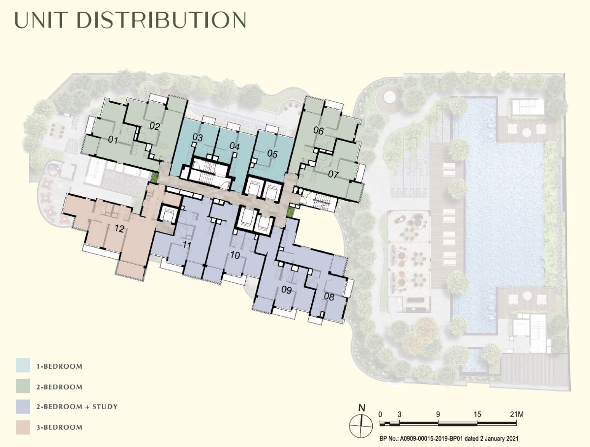 One Bernam Site Plan