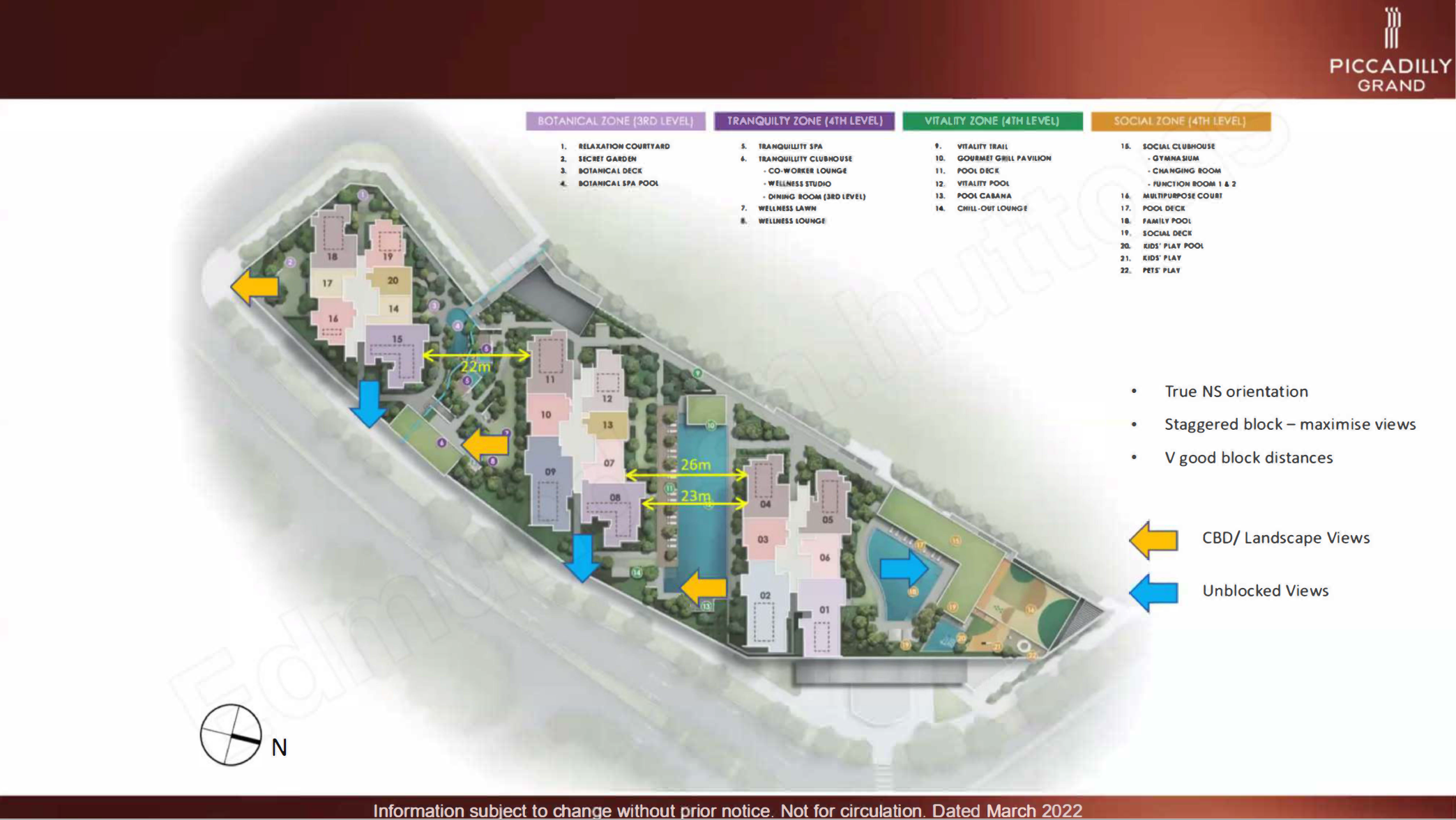 Piccadilly Grand Site Plan