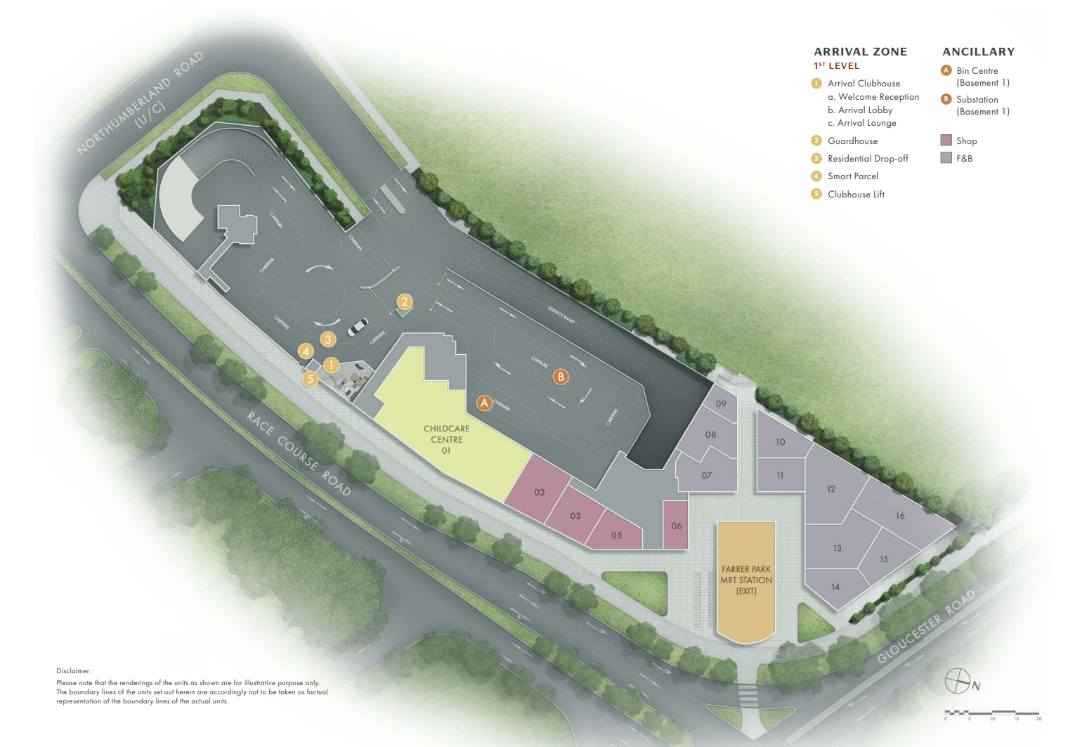 Piccadilly Grand Site Plan