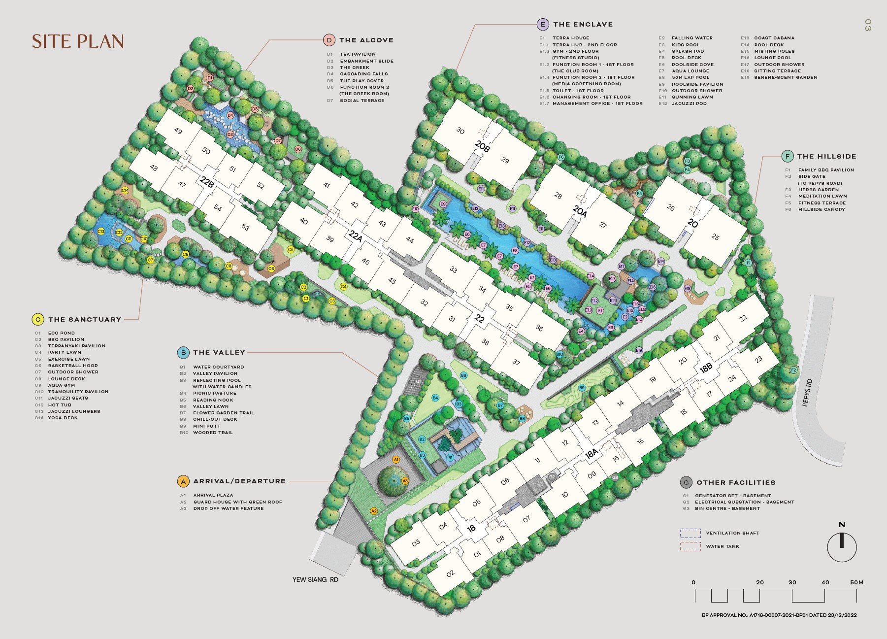 Terra Hill Site Plan