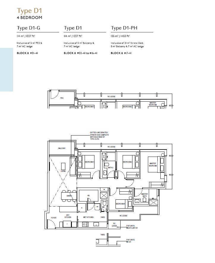 Thiam Siew Residences Floor Plan