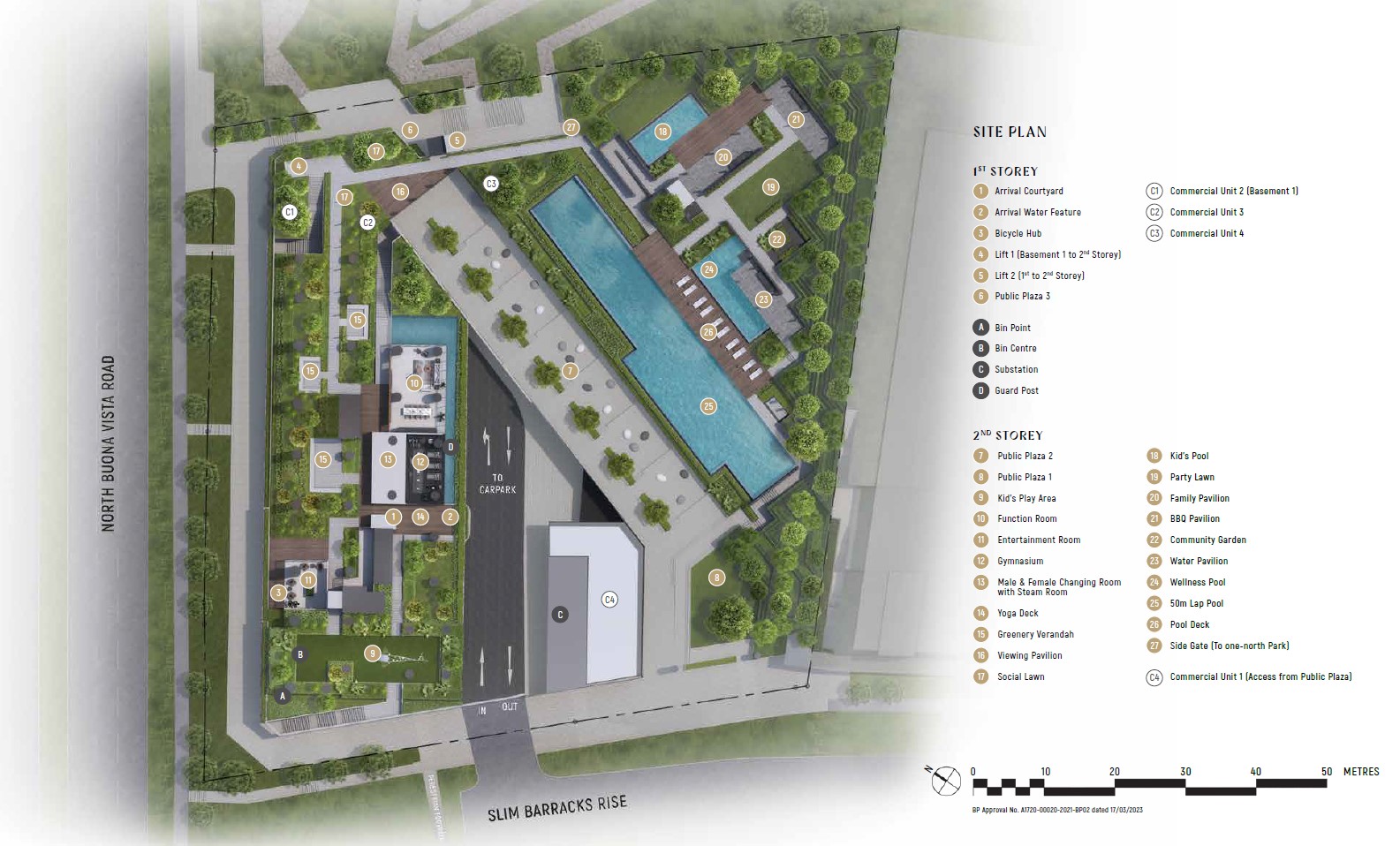 Slim Barracks Rise Site Plan