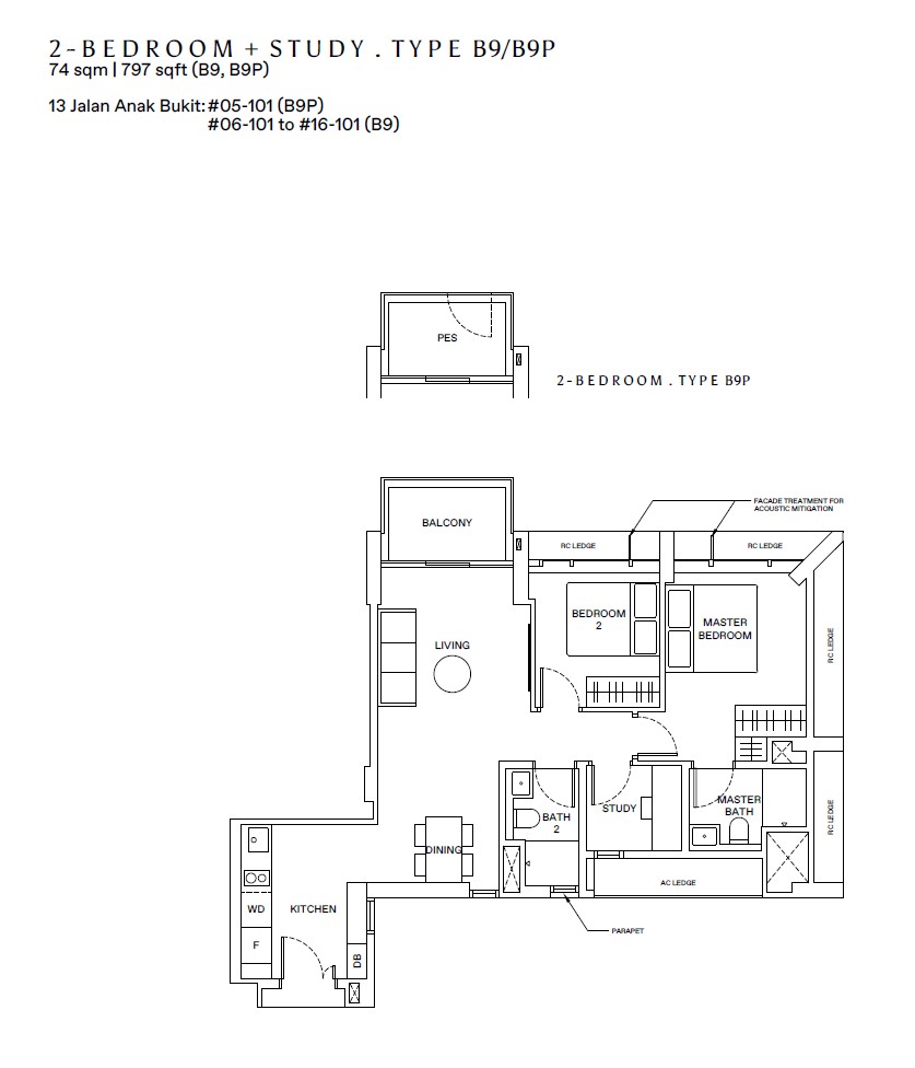 Bt Batok West 8 EC Floor Plan