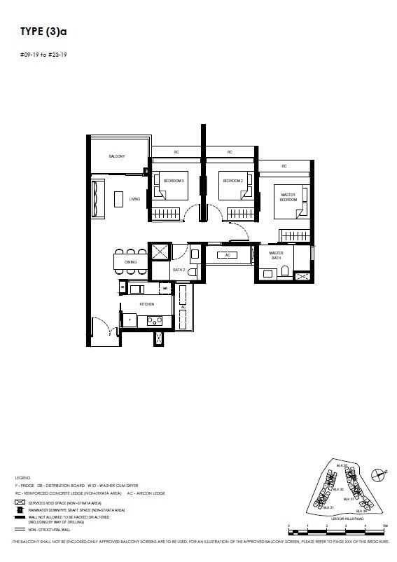 Lentor Hill Residence Floor Plan