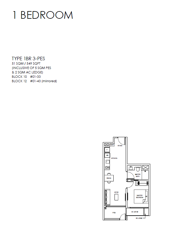 Dunman Residences Floor Plan