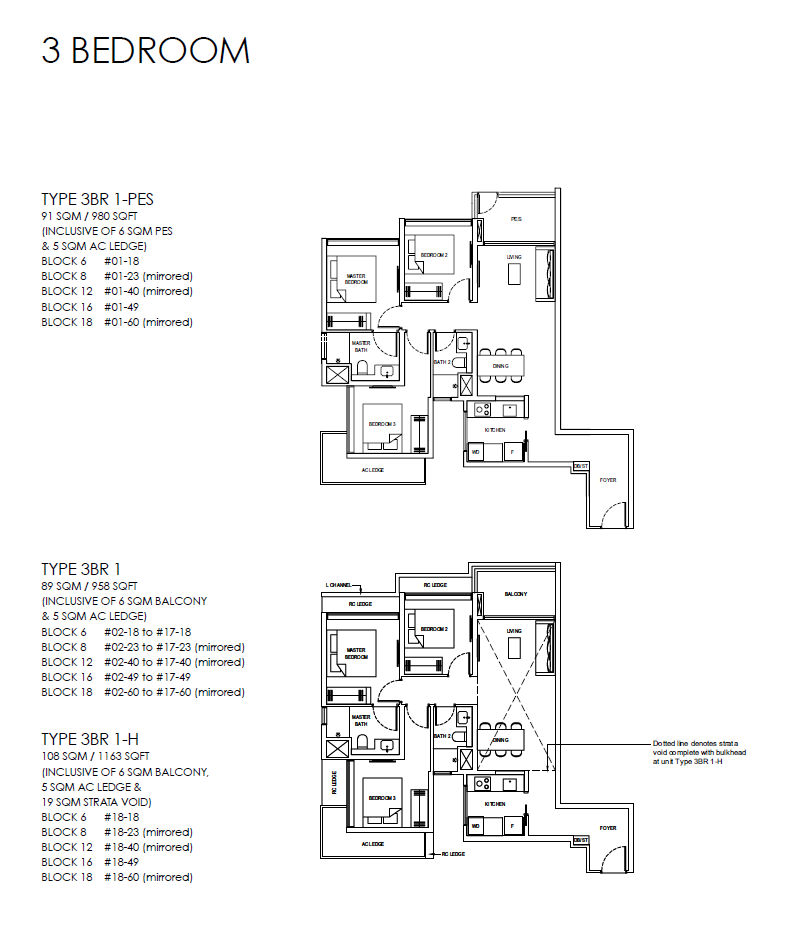 Dunman Residences Floor Plan