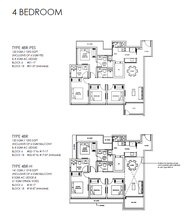 Dunman Residences Floor Plan