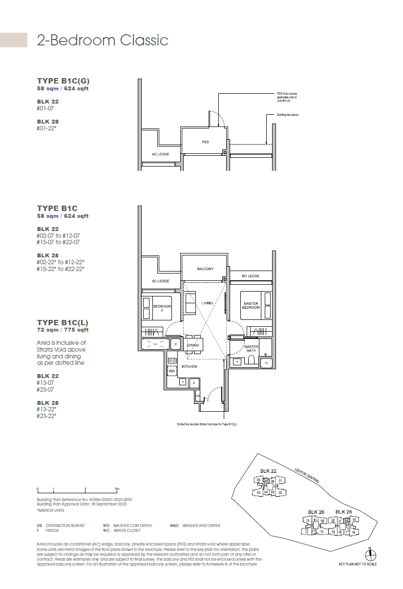 Lentor Hill Residence Floor Plan