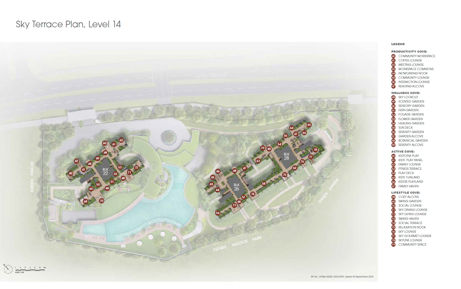 Lentor Hill Residence Site Plan