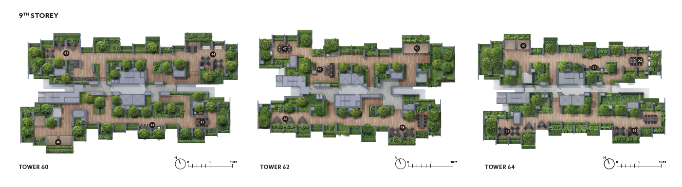 Lentor Hill Residence Site Plan