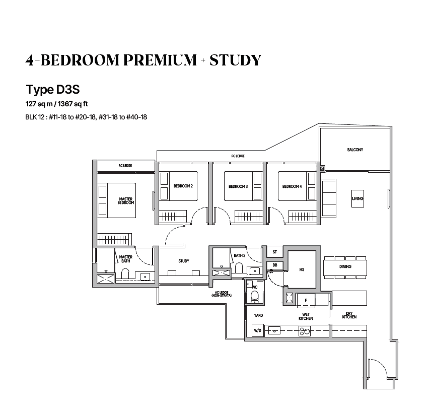 Belgravia Ace Floor Plan