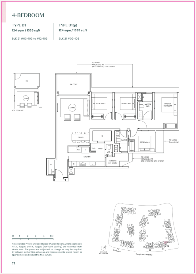 Tampines Green Floor Plan