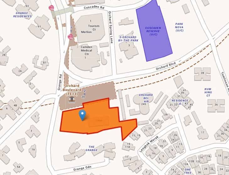 Boulevard View Site Plan